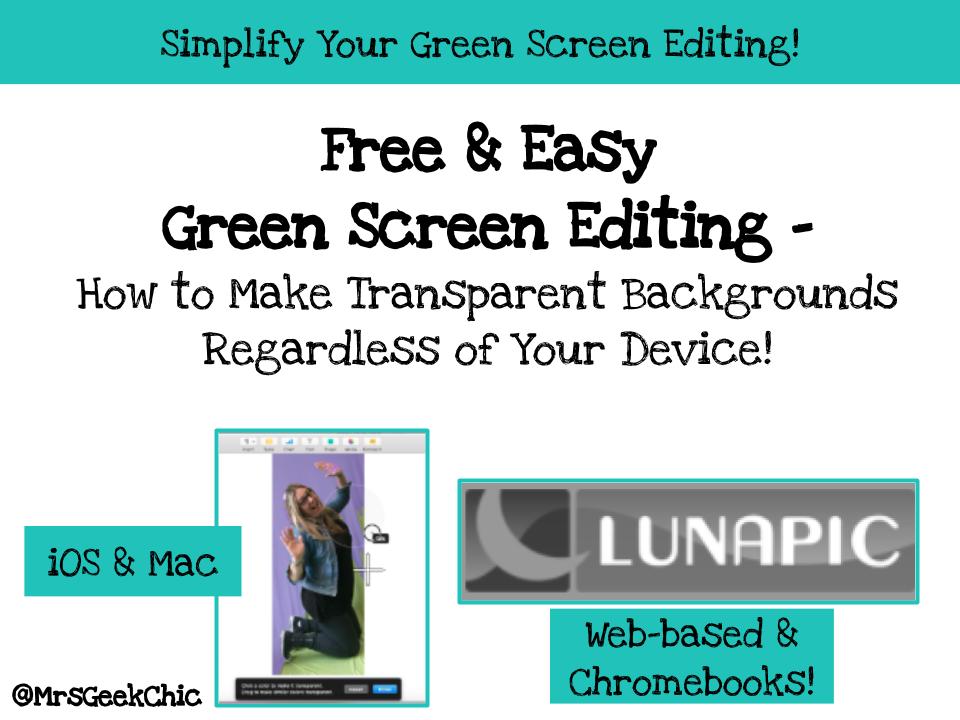 Free & Easy Green Screen Editing- How to Make Transparent Background