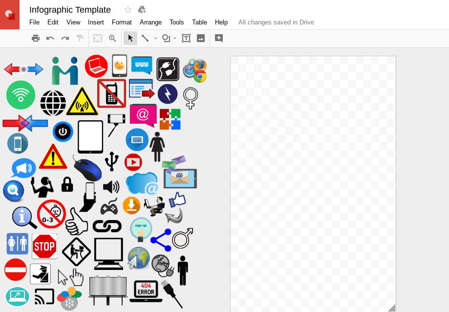 Google Drawings Templates Howto & Free Template Mrs. Geek Chic